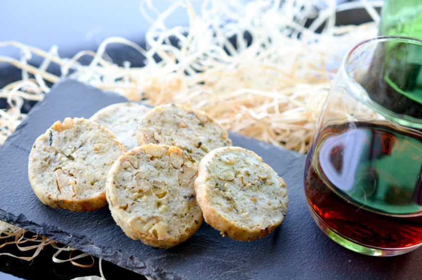 Sablés salés au chèvre et à l huile d olive Les Pépites de Noisette