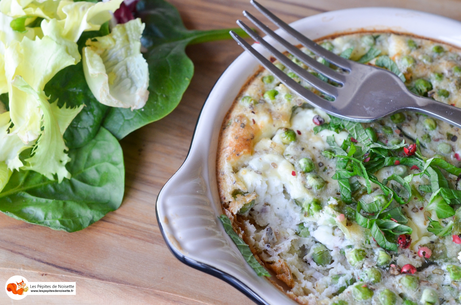 Clafoutis De Petits Pois La Menthe Les P Pites De Noisette