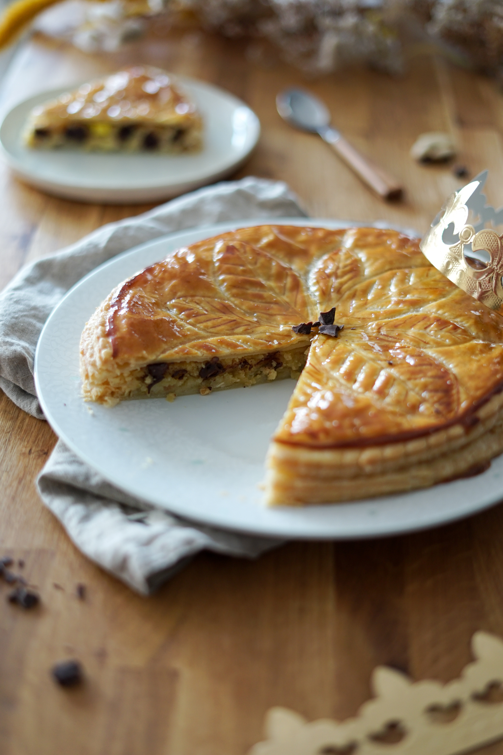 Galette Des Rois Poire Chocolat Les P Pites De Noisette