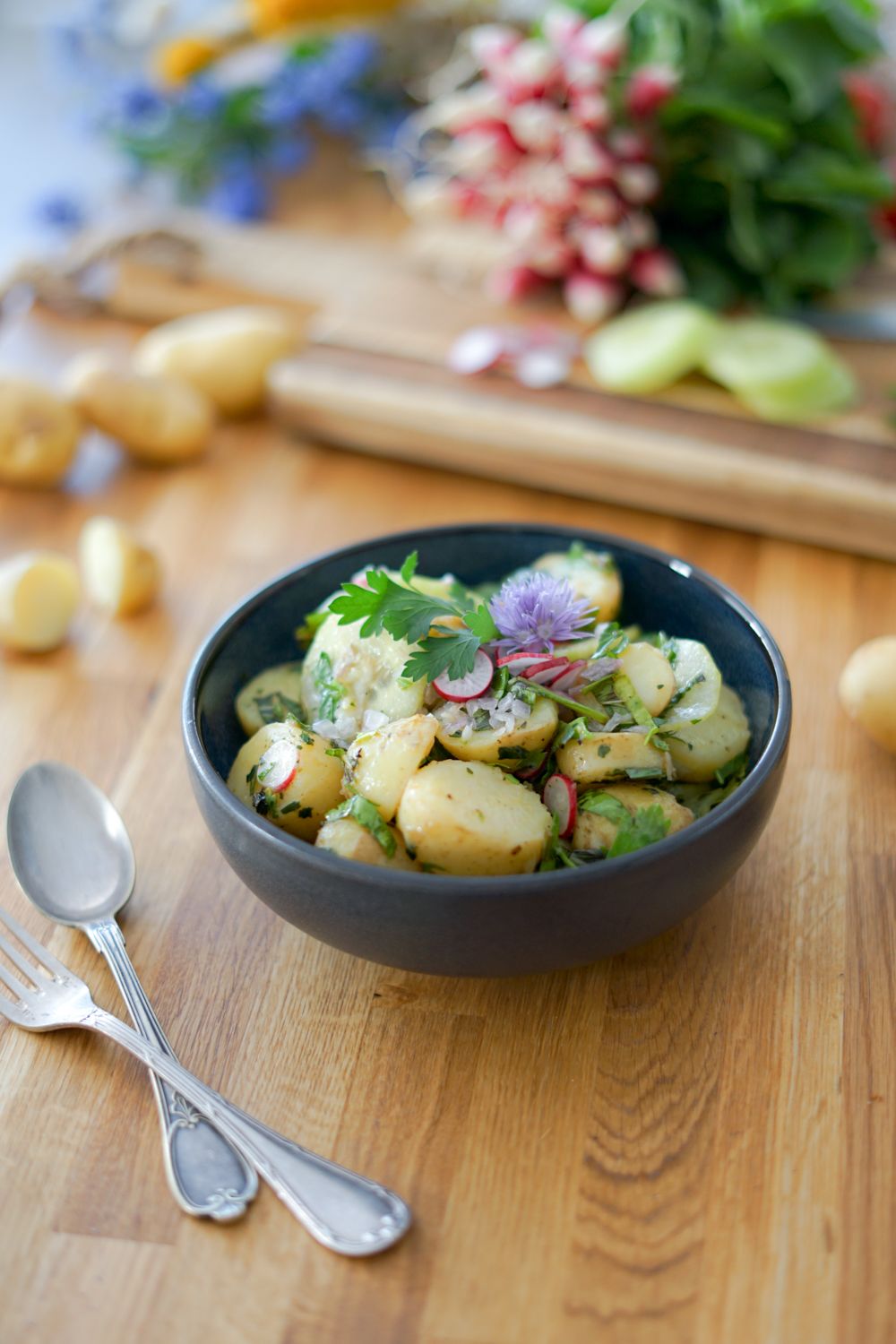 Salade de pommes de terre de primeur aux herbes Les Pépites de Noisette