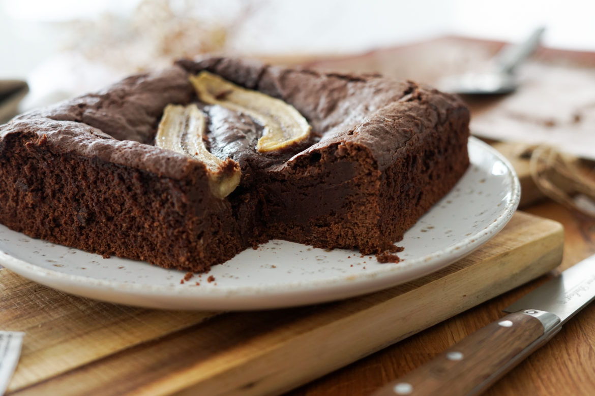 Brownie Chocolat Banane Extra Fondant - Les Pépites De Noisette