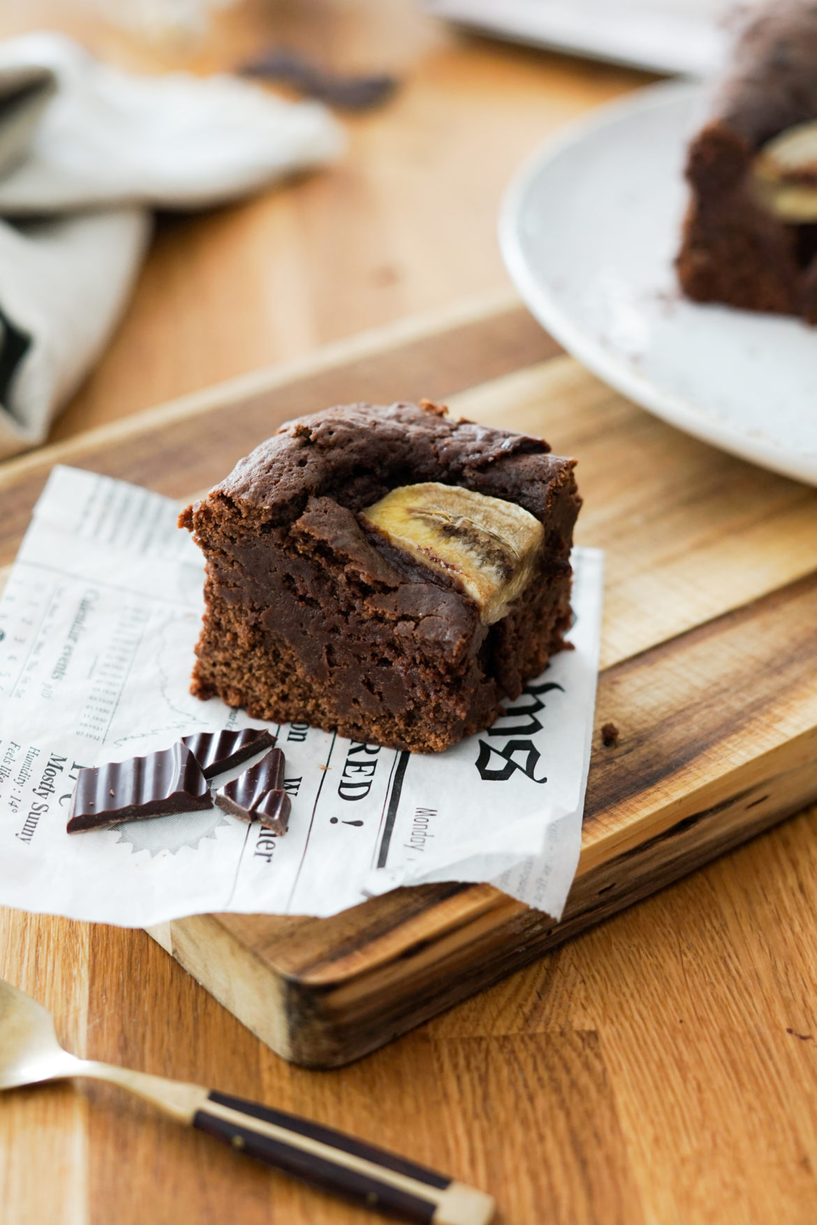 Brownie Chocolat Banane Extra Fondant - Les Pépites De Noisette