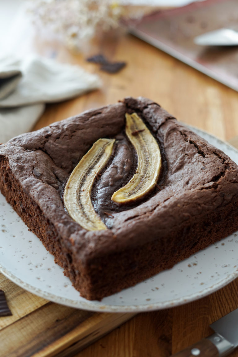 Brownie Chocolat Banane Extra Fondant - Les Pépites De Noisette