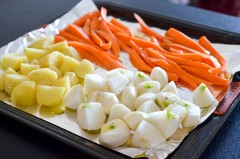 Cotes De Veau Aux Petits Legumes Emulsion A La Citronnelle Les