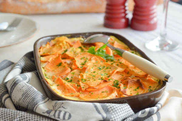 Gratin De Patates Douces à La Ricotta - Les Pépites De Noisette