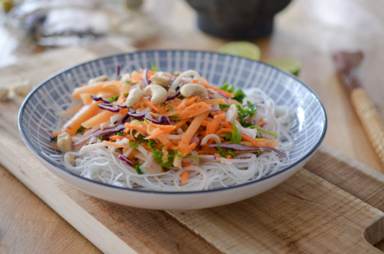 Salade Tha De Vermicelles Aux Noix De Cajou Les P Pites De Noisette