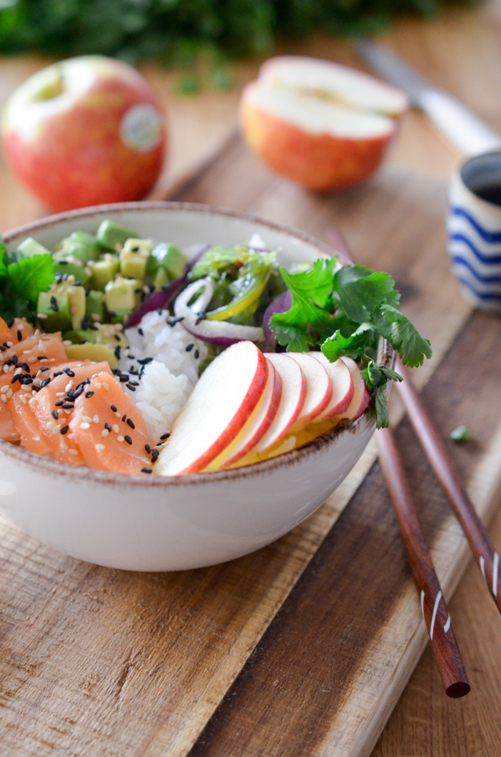 Poke Bowl Saumon Pomme Les P Pites De Noisette