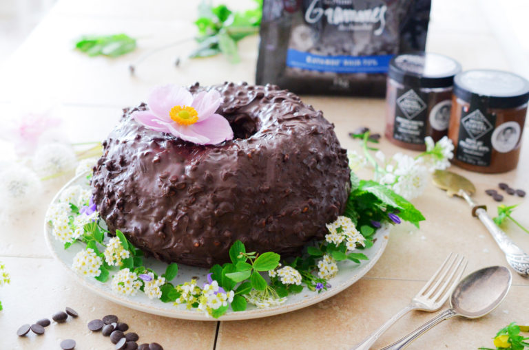 Bundt Cake Au Chocolat Praline Les Pepites De Noisette