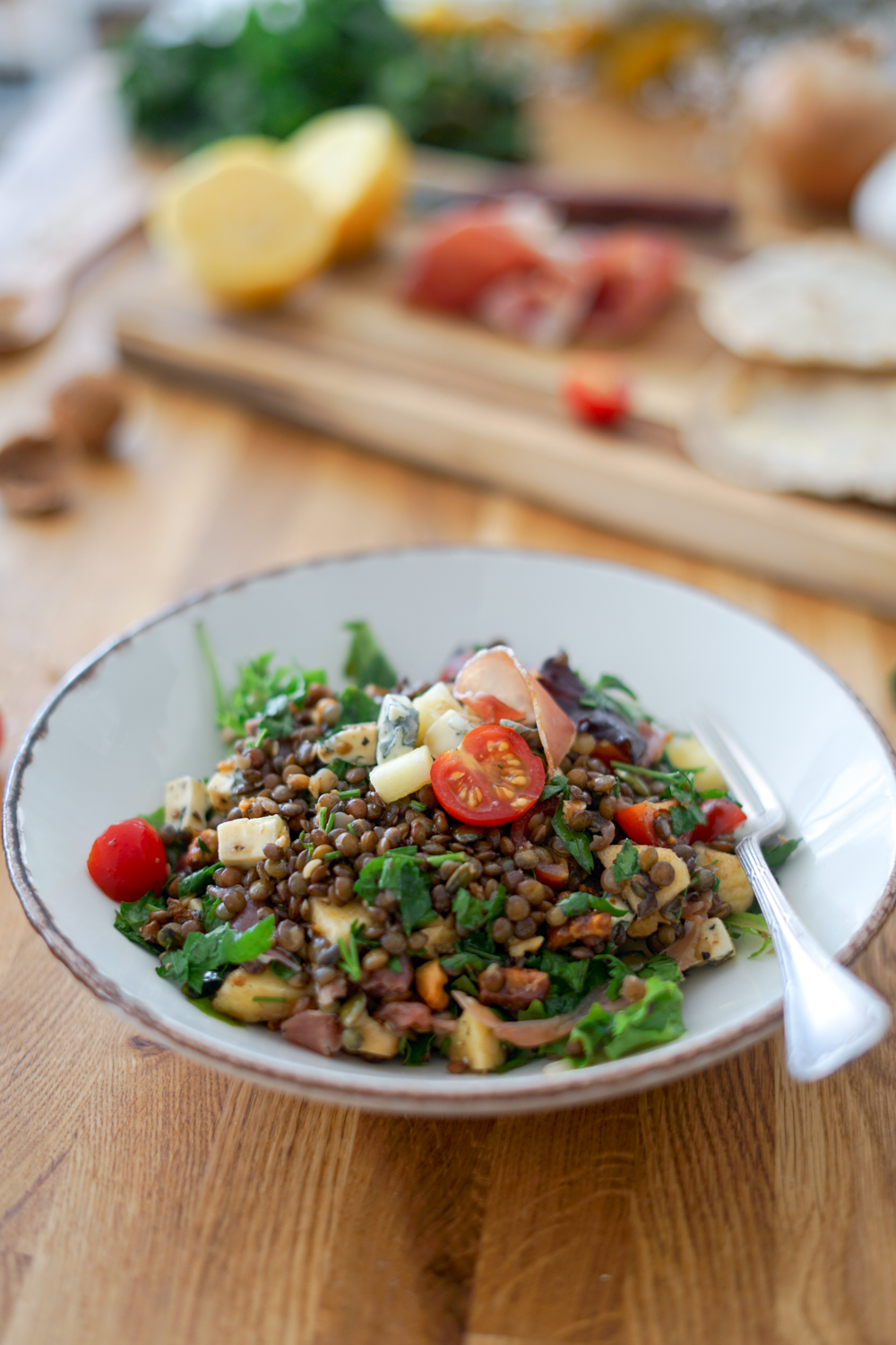 Salade De Lentilles Les P Pites De Noisette