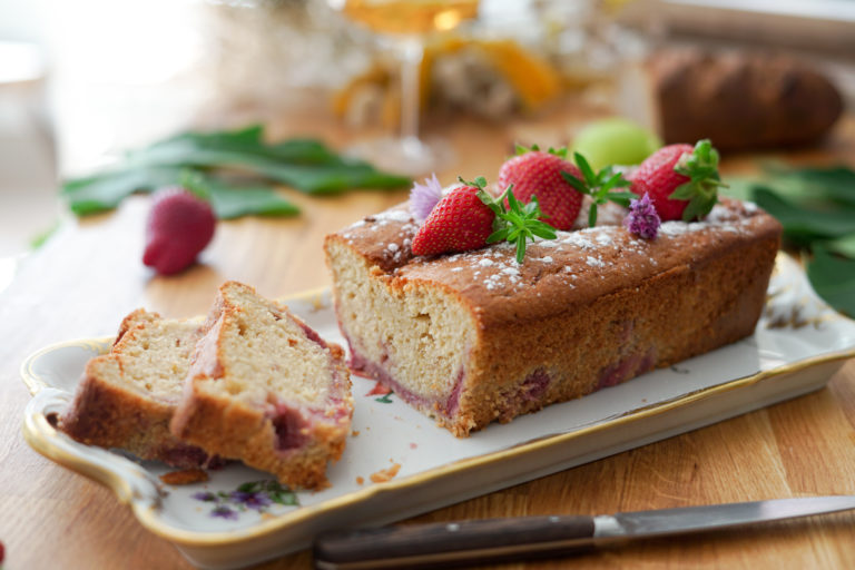 Gateau Au Yaourt Et Aux Fraises Les Pepites De Noisette