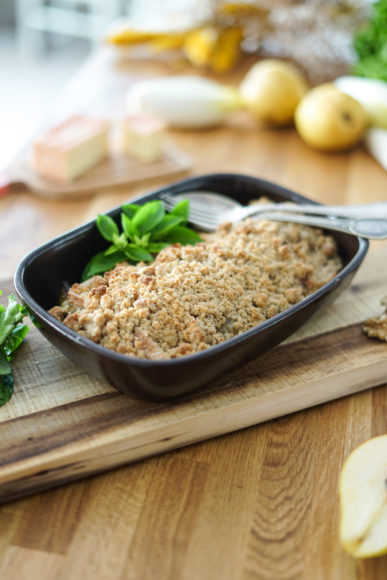 Crumble Au Maroilles - Les Pépites De Noisette