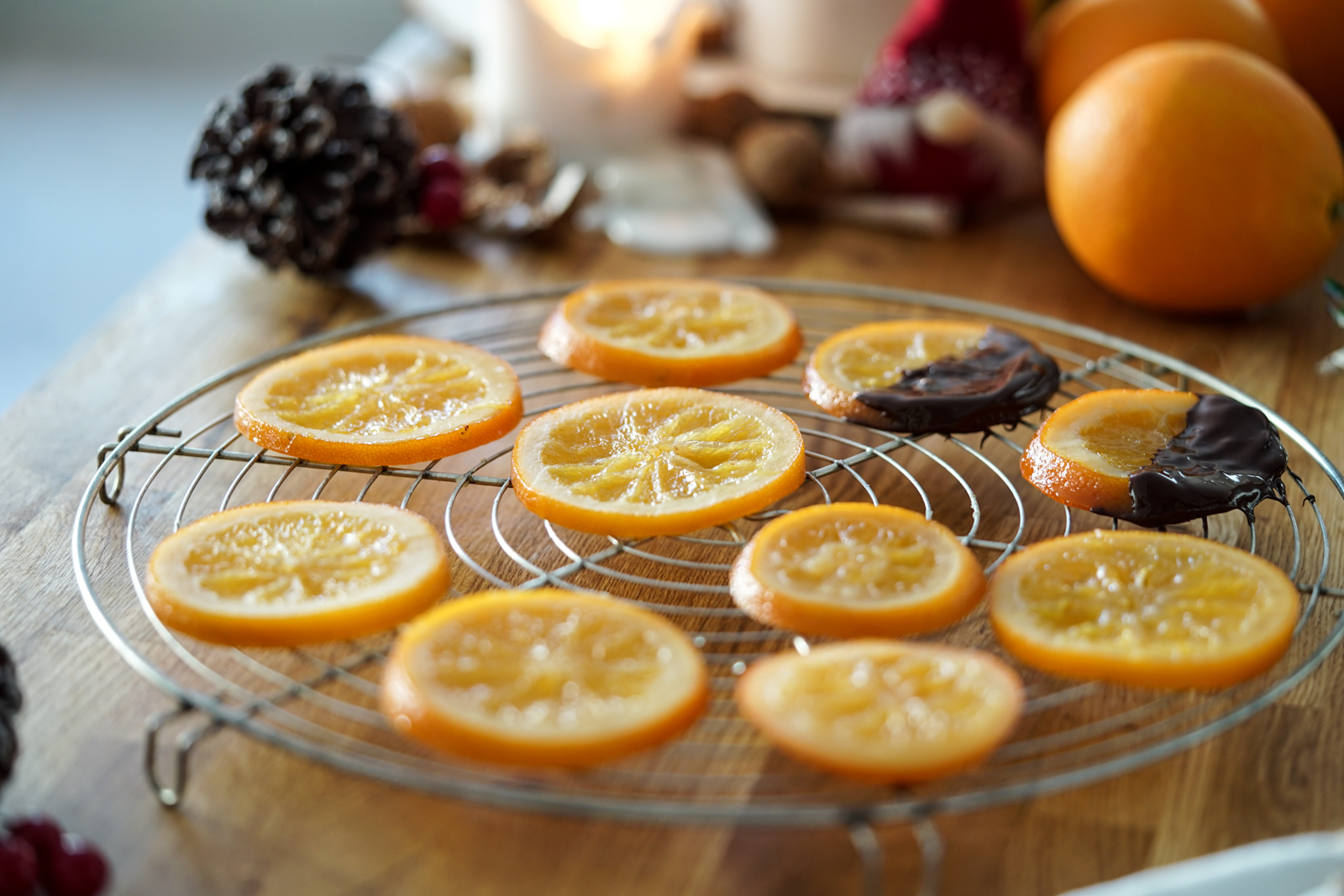 Ecorces d'oranges confites, Recipe