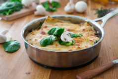 Lasagnes Aux épinards Et Champignons - Les Pépites De Noisette