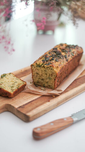 Recette Cake Courgettes Pesto 5