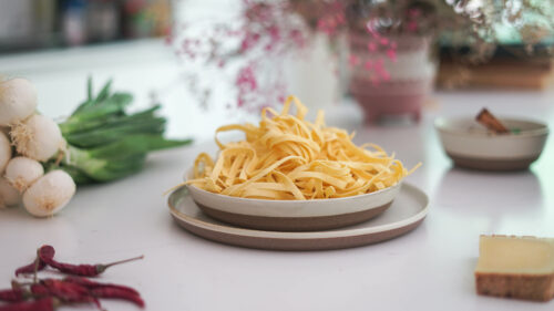 Recette Tagliatelles Antigaspi 1