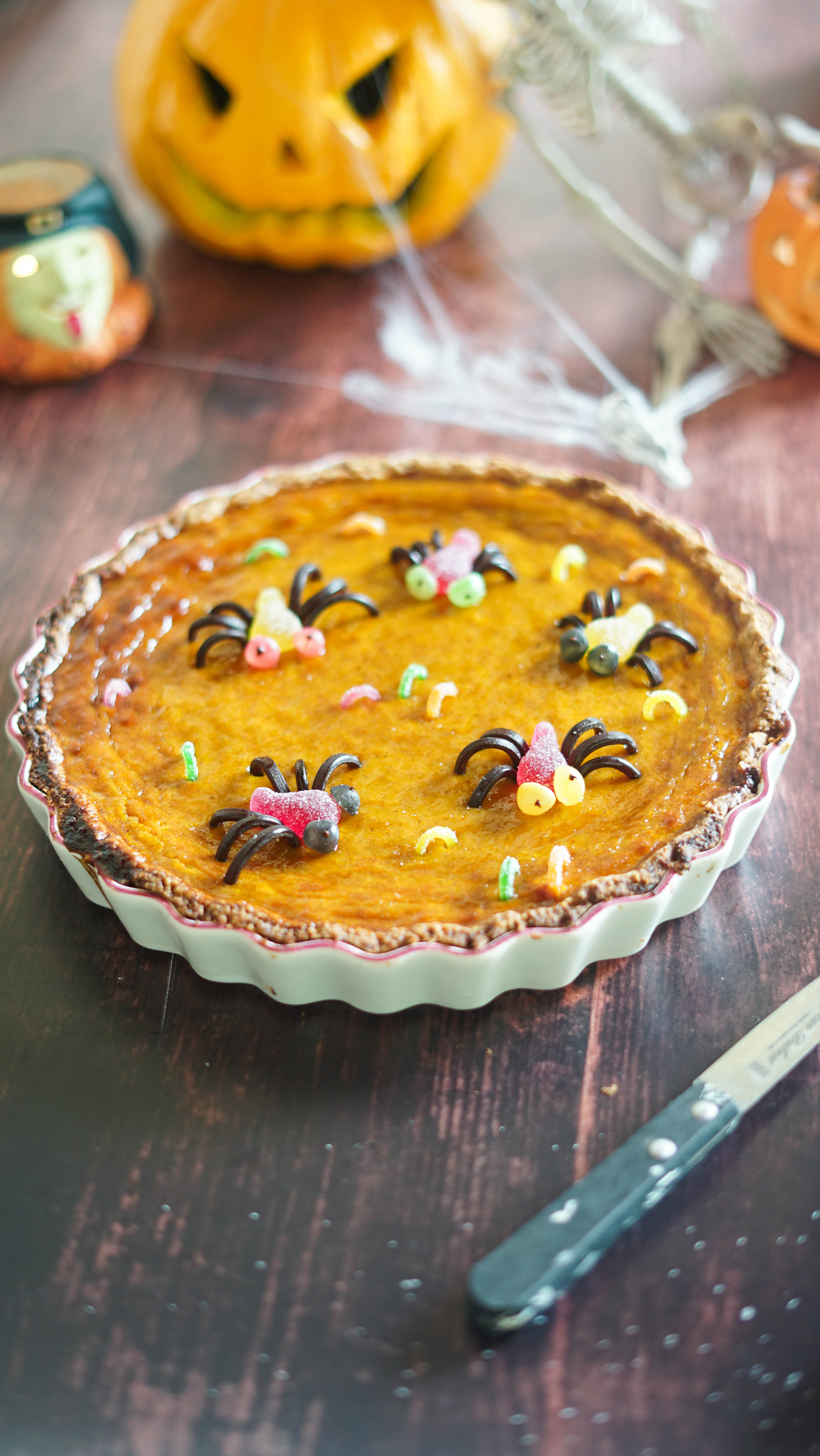 Recette Tarte Potiron Halloween 5